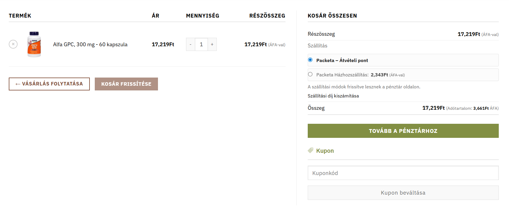 EcoSupplements kupon